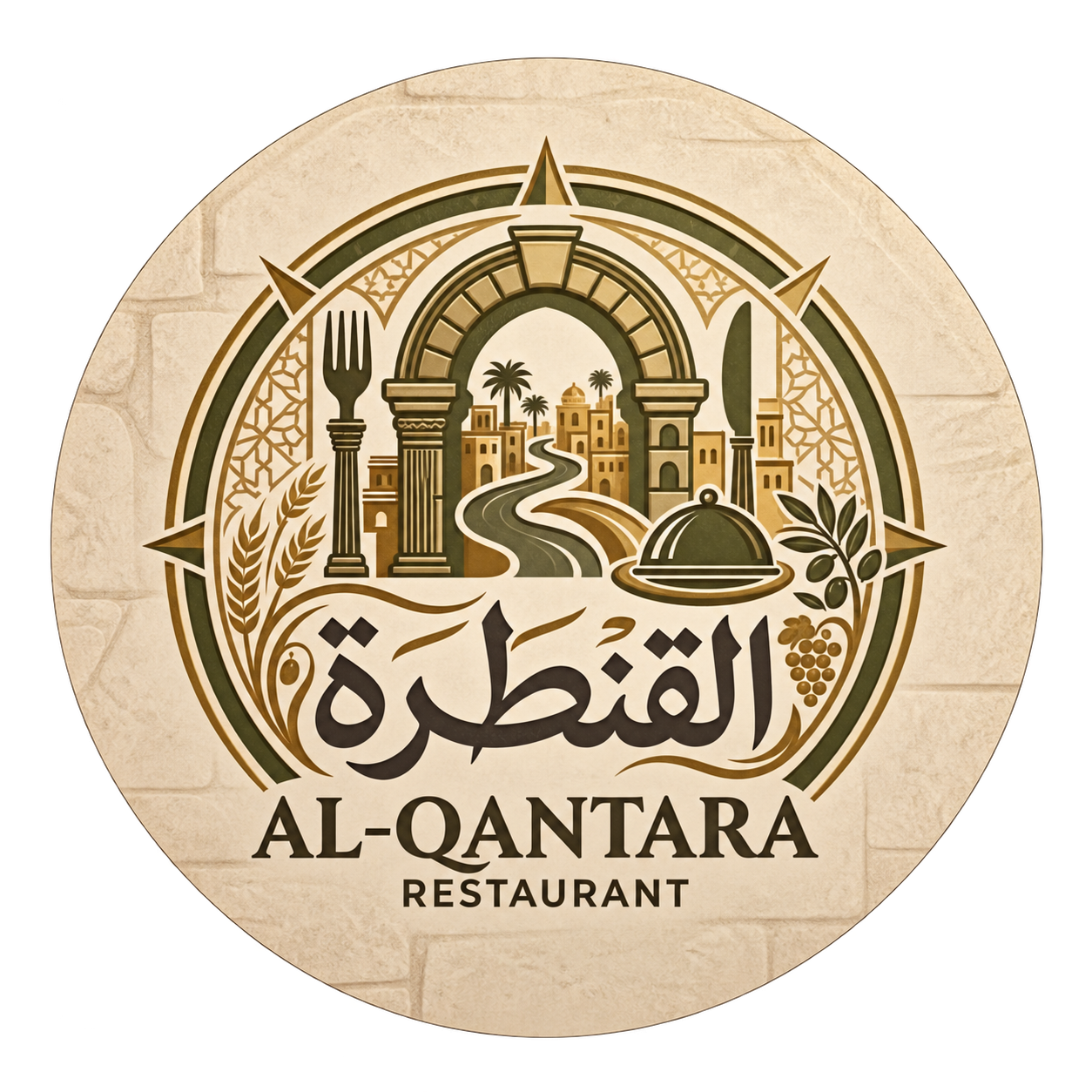 شعار مطعم القنطرة